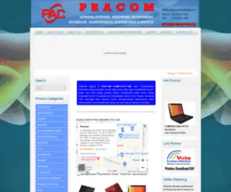 Pracomkomputer.com(Toko Komputer Harco Mangga Dua Jakarta Indonesia) Screenshot