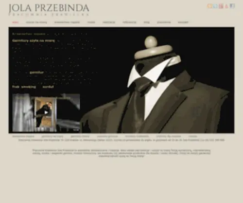 Pracowniakrawiecka.com(Pracownia Krawiecka) Screenshot