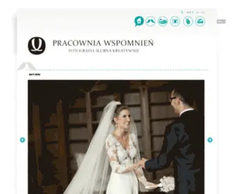 Pracowniawspomnien.com(Fotografia ślubna Kraków) Screenshot