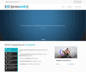 Pracspedia.com Screenshot