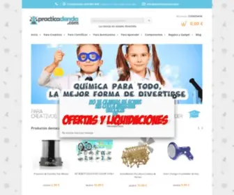 Practicaciencia.com(Juguetes) Screenshot