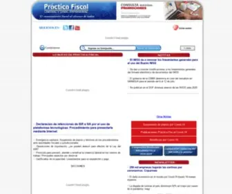 Practicafiscal.com.mx(Práctica) Screenshot