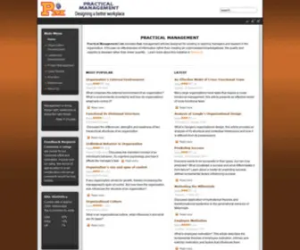 Practical-Management.com(Practical management) Screenshot