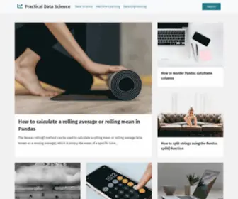 Practicaldatascience.co.uk(The Practical Data Science blog) Screenshot