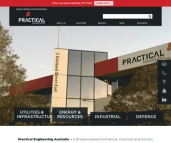 Practicalengineering.com.au(Mechanical Engineers and Designers) Screenshot