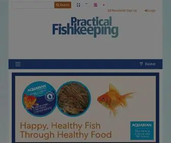 Practicalfishkeeping.co.uk(Practical Fishkeeping Magazine) Screenshot