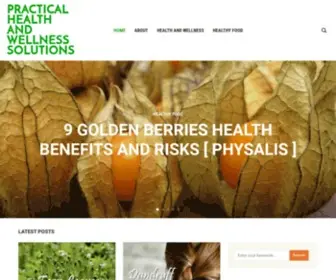 Practicalhealthandwellnesssolutions.com(Practical Health and Wellness Solutions) Screenshot