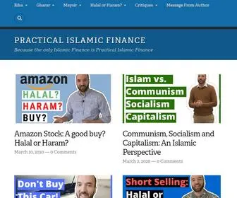 PracticalislamicFinance.com(Because the only Islamic Finance is Practical Islamic Finance) Screenshot