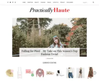 Practicallyhaute.com(NYC Fashion) Screenshot