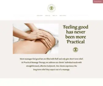 Practicalmassage.com(Practical Massage Therapy) Screenshot