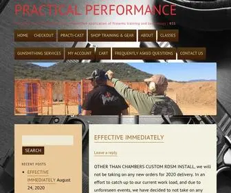 Practicalperformance.org(Practical performance) Screenshot