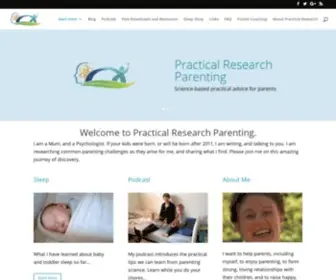 Practicalresearchparenting.com(Practical Research Parenting) Screenshot