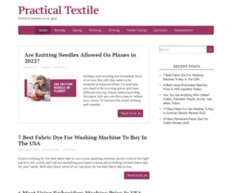 Practicaltextile.com(Practical solution) Screenshot