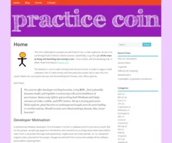 Practicecoin.com(This site) Screenshot