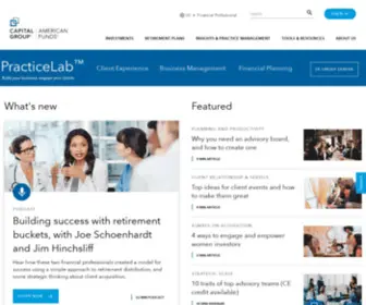 Practicelab.com(Capital Group) Screenshot