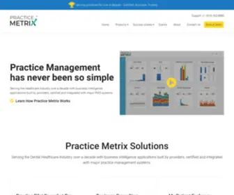 Practicemetrix.com(Practice Metrix) Screenshot