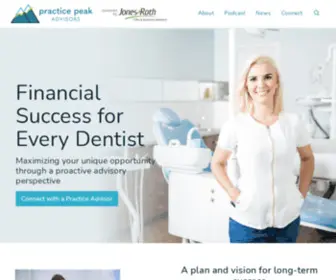 Practicepeakadvisors.com(Practice Peak Advisors Dental CPAs) Screenshot