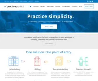 Practiceperfectemr.com(EMR Software) Screenshot