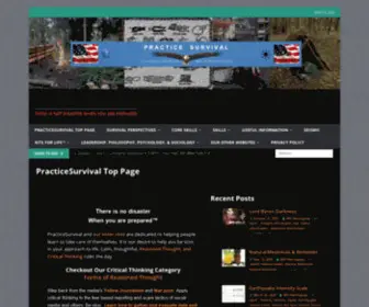 Practicesurvival.com(Practicesurvival) Screenshot