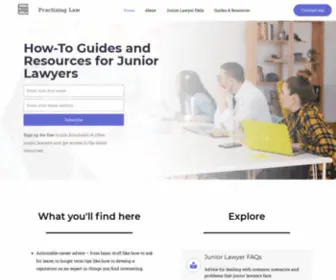 Practisinglaw.com.au(Practising Law) Screenshot