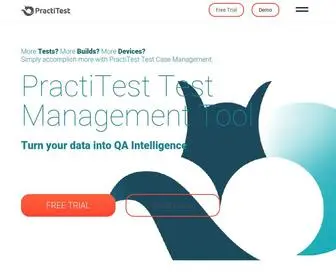 Practitest.com(End-to-end Test Management tool for test case management. PractiTest) Screenshot