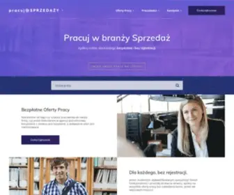 PracujWsprzedazy.pl(Praca dla sprzedawcy) Screenshot