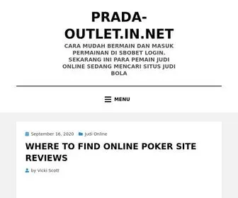 Prada-Outlet.in.net Screenshot