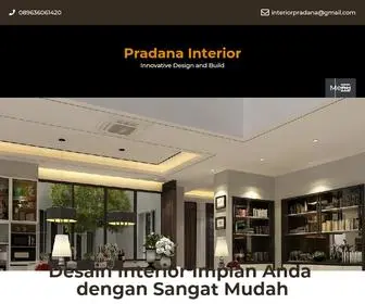 Pradanainterior.com(JASA DESAIN DAN KONTRAKTOR INTERIOR) Screenshot