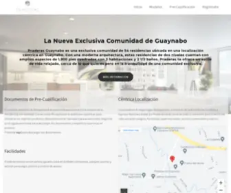 Praderasguaynabo.com(Contáctanos) Screenshot