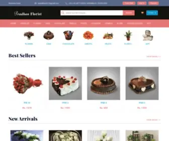 Pradhanflorist.com(Pradhan Florist) Screenshot