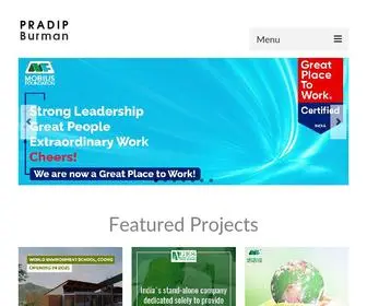 Pradipburman.in(Pradip Burman) Screenshot