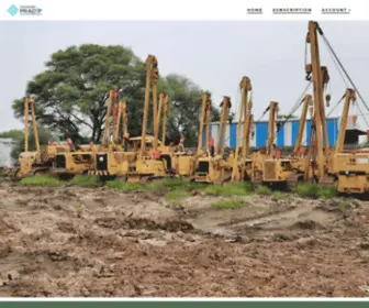 Pradipdrillings.com(Pradip Drilling Project) Screenshot