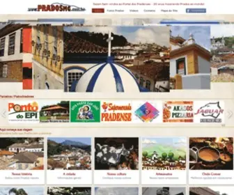 Pradosmg.com.br(Site oficial de Prados) Screenshot