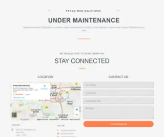 Praduwebsolutions.com(Pradu Web Solutions) Screenshot