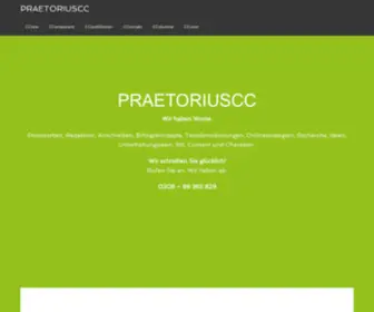 Praetoriuscc.de(Praetoriuscc) Screenshot