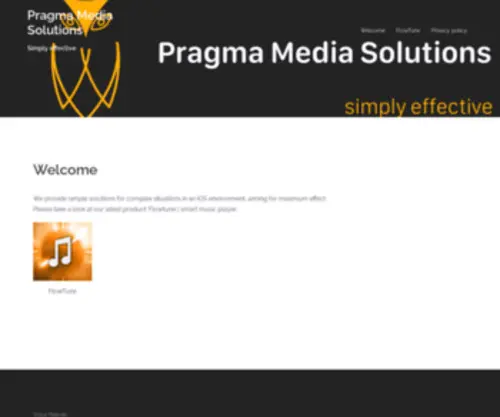 Pragma-Media-Solutions.com(Pragma Media Solutions) Screenshot