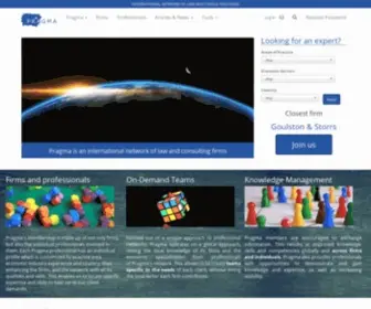 Pragma.international(Pragma International Network of Law and Consulting Firms) Screenshot