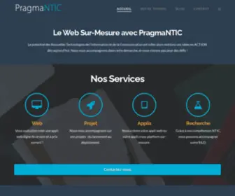 Pragmantic.fr(Le Web Sur) Screenshot