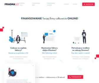 Pragma.pl(Wsparcie finansowe dla firm całkowicie online) Screenshot