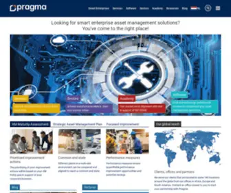 Pragmaproducts.com(Smart Enterprise Asset Management) Screenshot