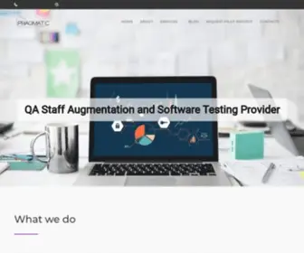 Pragmatic-QA.com(Pragmatic QA &amp; Testing services) Screenshot