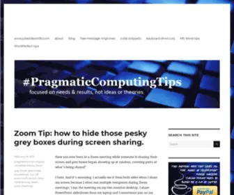 Pragmaticcomputingtips.com(Pragmaticcomputingtips) Screenshot