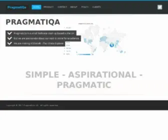 Pragmatiqa.com(PragmatiQa Ltd) Screenshot