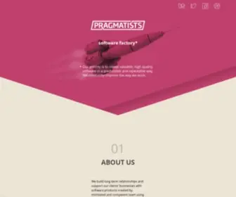 Pragmatists.com(Our priority) Screenshot