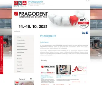 Pragodent.eu(PRAGODENT) Screenshot