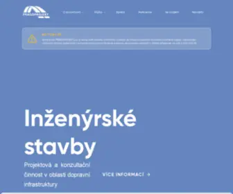 Pragoprojekt.cz(PRAGOPROJEKT a.s) Screenshot