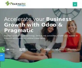 Pragtech.co.in(Leading Odoo Service Provider) Screenshot