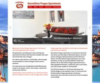 Prague-Apartment.com(Rent Apartments in Prague) Screenshot