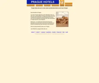 Prague-Hotels-Site.com(Prague hotels) Screenshot