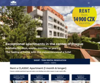 Prague-Rental-Apartments.com(Rent an apartment in Prague) Screenshot